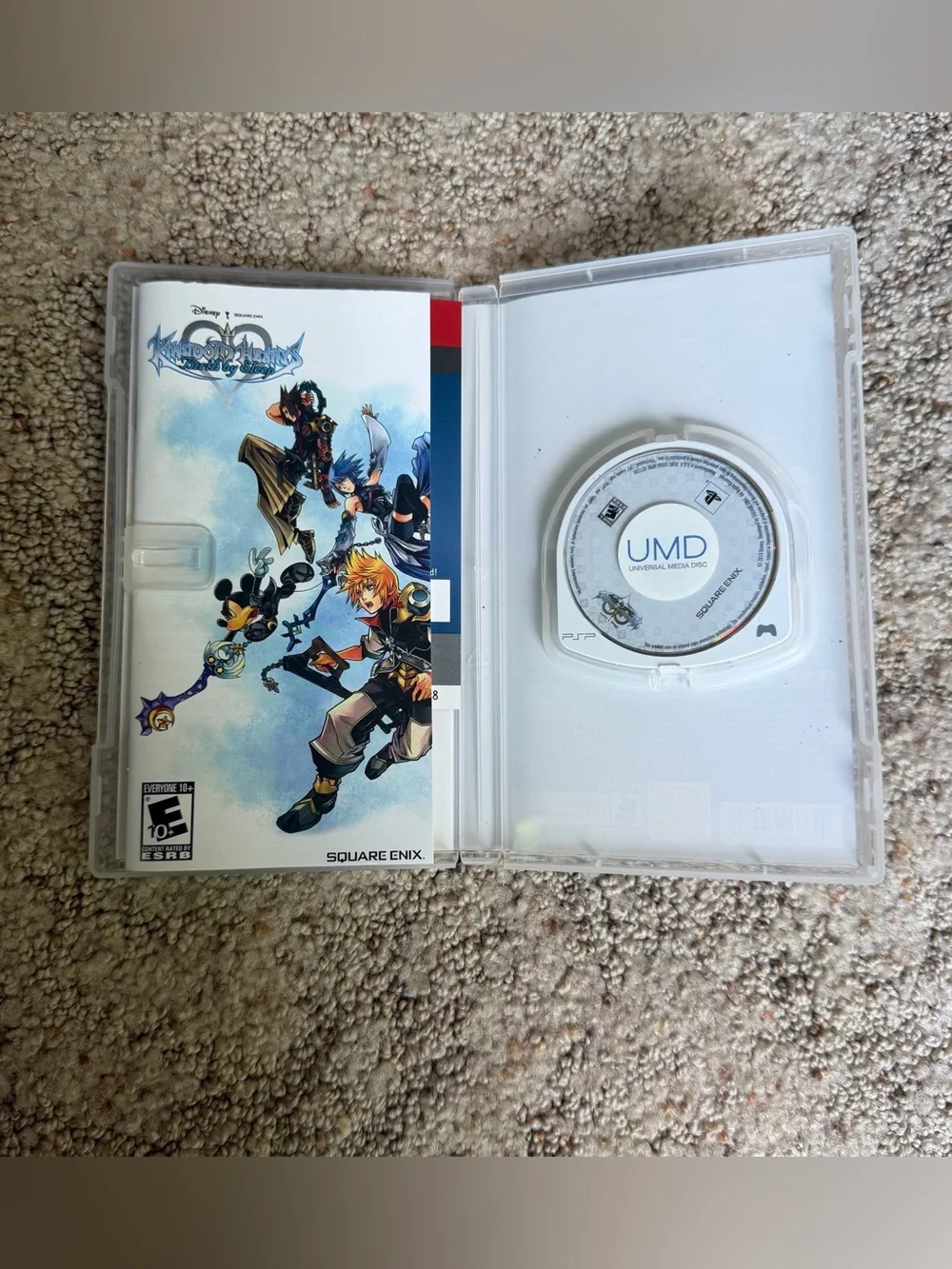 Kingdom Hearts: Birth by Sleep (Sony PSP, 2010) Disney Square Enix Game